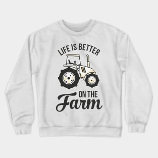 Countrylife as a Farmer Tractor Crewneck Sweatshirt